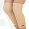 Tubular Stretchable Knee Cap, Breathable Fabric, Uniform Compression, Relieves Muscle Pain, Joint Pain, Injury Recovery, For Workout, Running, For Men And Women, Small, Beige, Pack of 2
